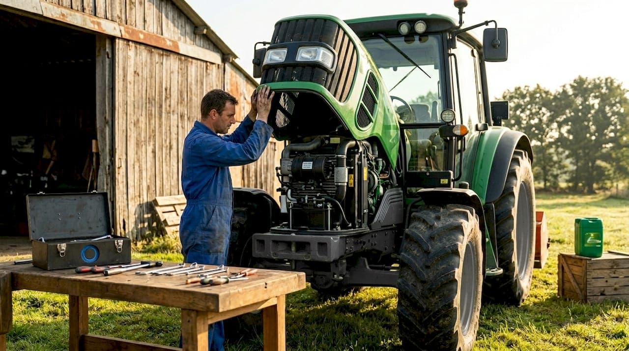 Entretien moteur tracteur agricole : guide pratique