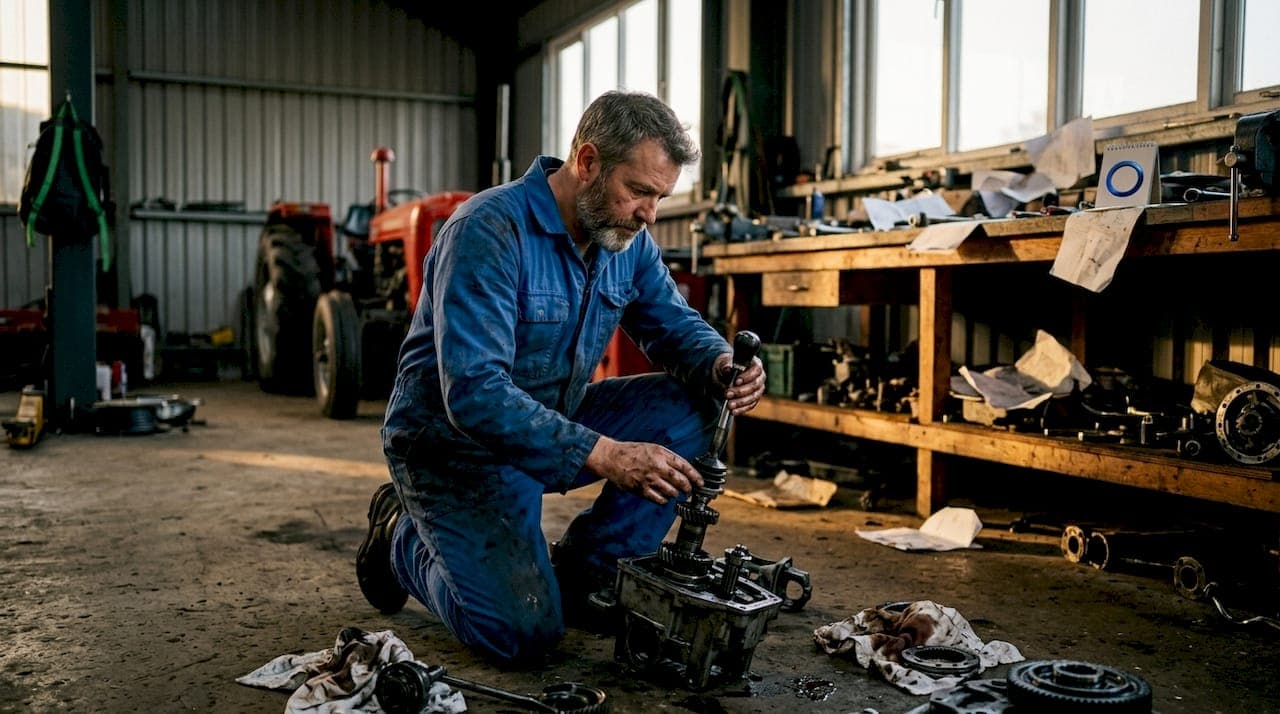 Réparer la boîte de vitesses d'un tracteur : guide pratique