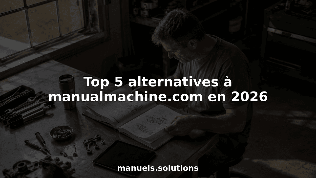 Top 5 alternatives à manualmachine.com en 2026