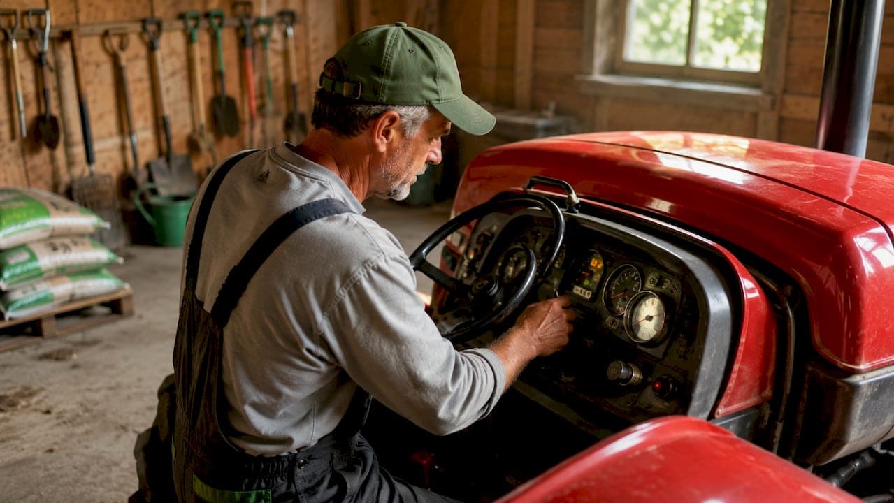 Régime moteur tracteur optimal : guide 2026