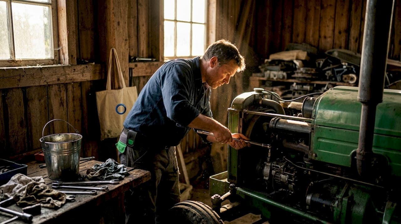 Système de transmission tracteur : fonctionnement complet