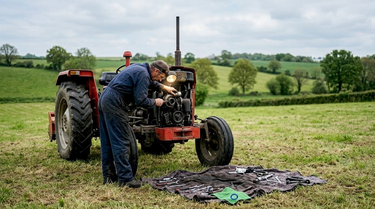 Entretien turbocompresseur tracteur : guide pratique 2026
