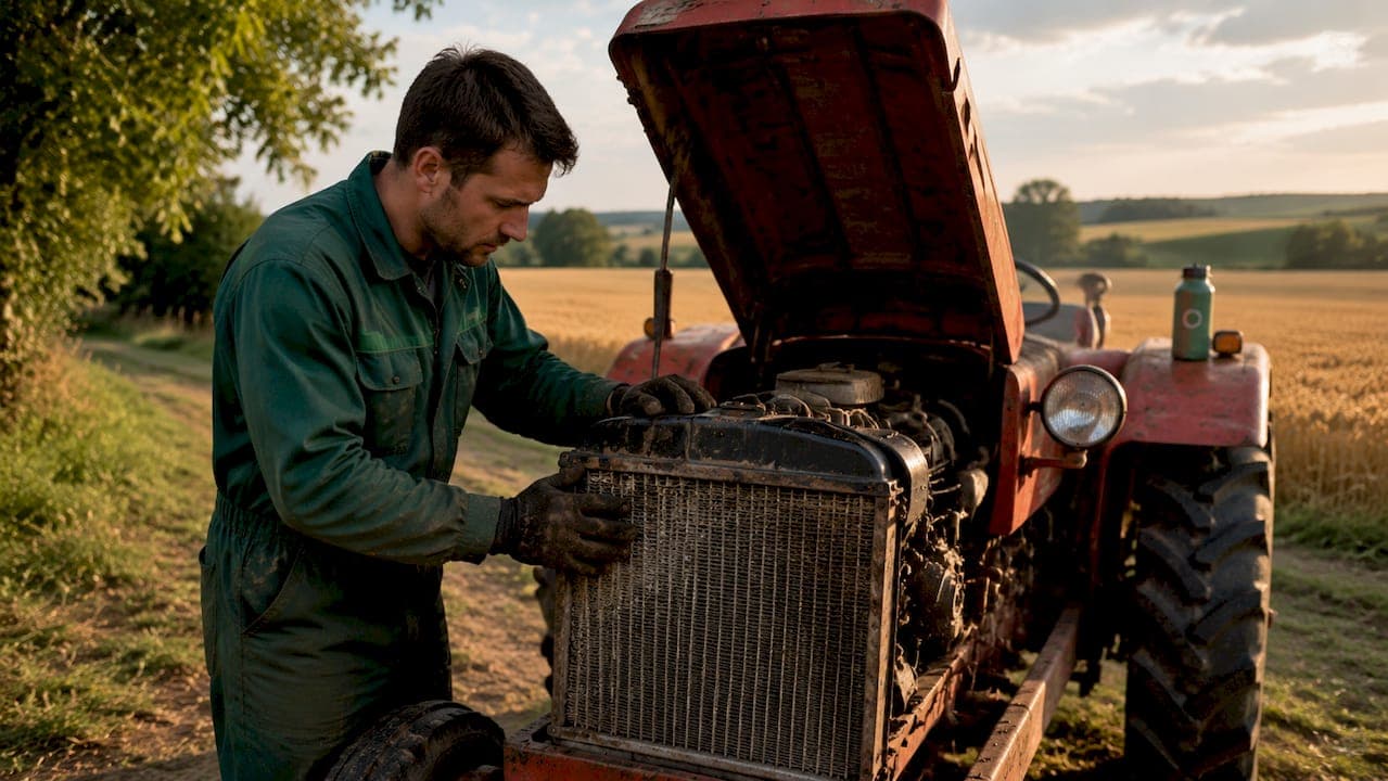 Radiateur tracteur : causes et prévention de l'entartrage