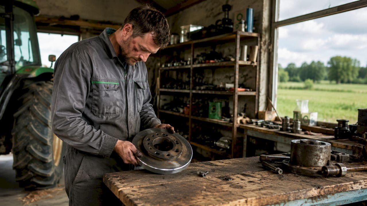 Frein à disque tracteur : mécanisme et entretien