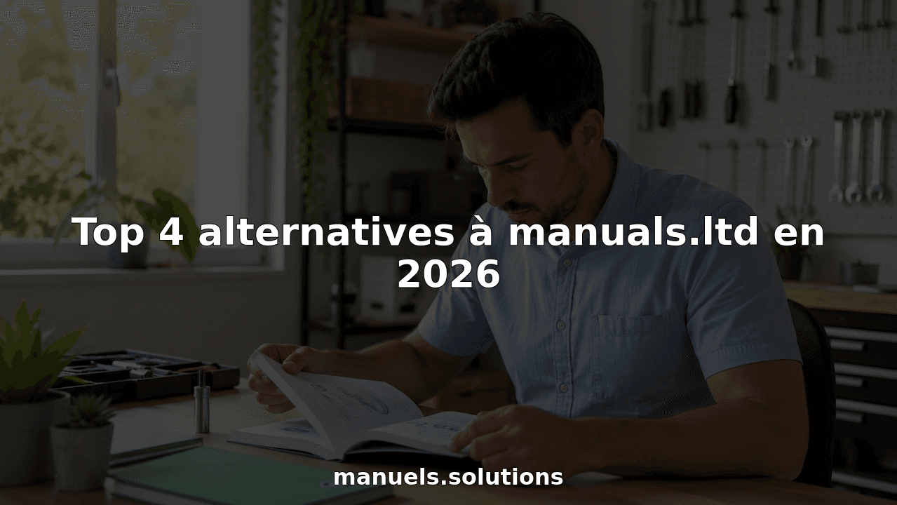 Top 4 alternatives à manuals.ltd en 2026